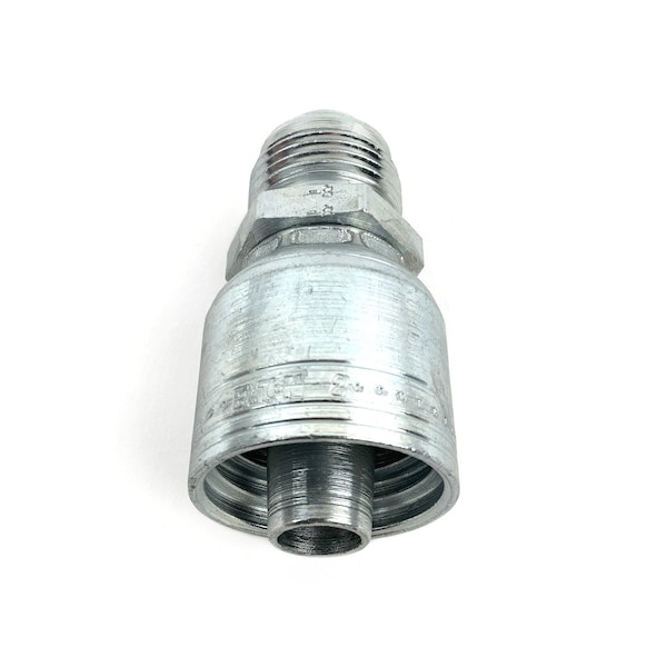 Eaton Fitting, Hyd, Weathergrip, Jic/37 Deg Male Rigid, 7/8-14 Thread, -08 Hose, 2.42 Lng 08Z-510 - main